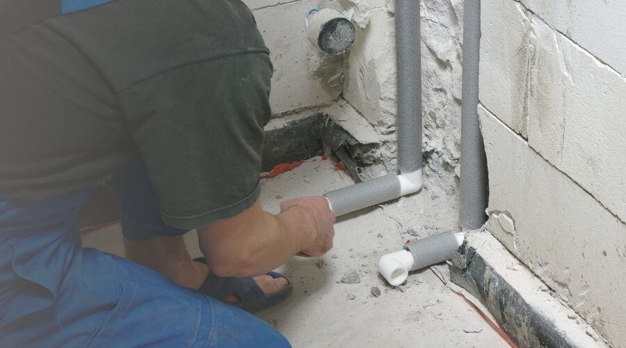 Expert burst pipe repair services in Morven, GA