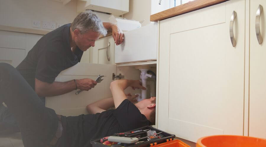 Professional burst pipe repair services in Morven, GA